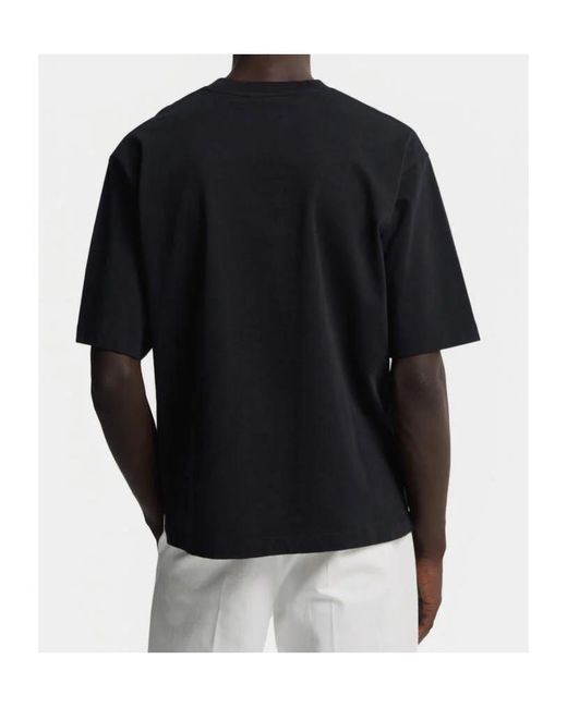 DSquared² Black T-Shirt Logo for men