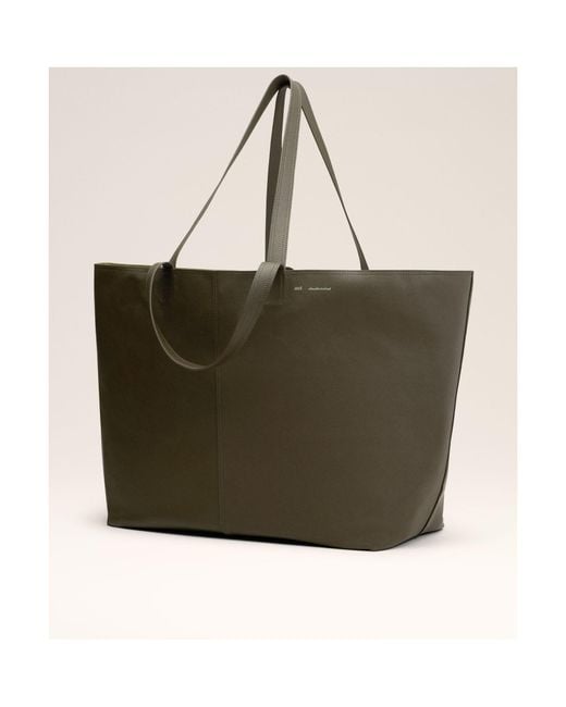 AMI Green Ami Midi Maxi Tote Bag