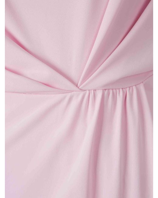 Jonathan Simkhai Pink Long-Sleeved Dress