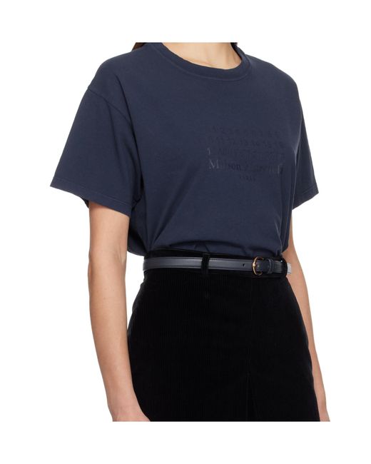 Maison Margiela Black Crew Neck T-Shirt