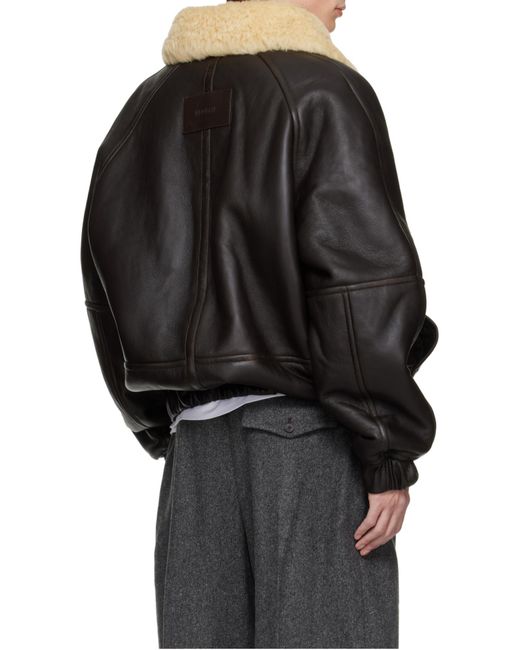 Jacquemus Black The Bombardier Zip-Up Jacket for men