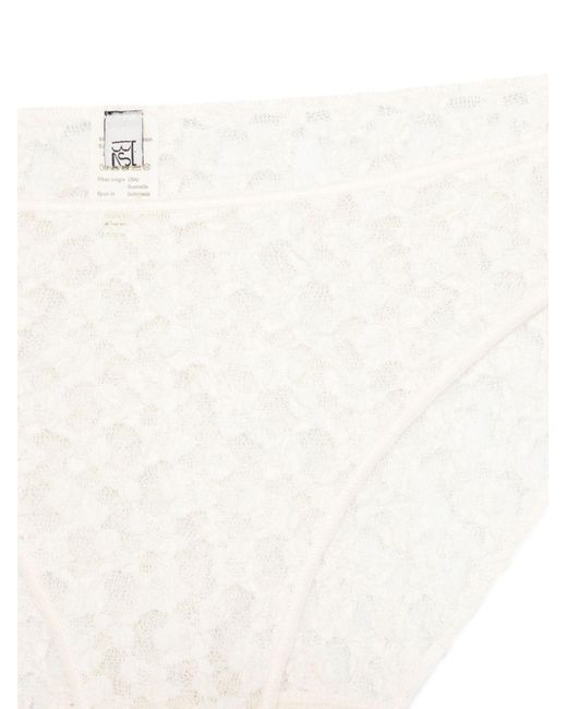Baserange White Lace Briefs