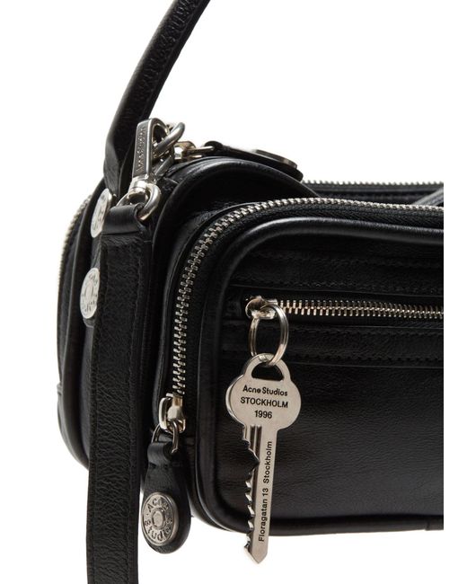 Acne Black Camero Crossbody Bag