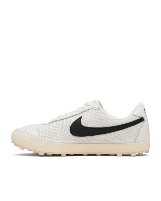 Nike White Astrograbber Textile Athletic Shoes for men
