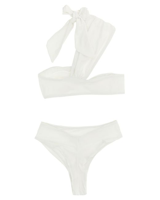 Elisabetta Franchi White Jewel Bikini Beachwear