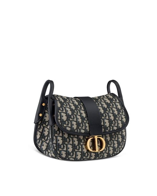 Dior Black Medium 30 Montaigne Satchel Bag