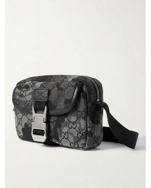 Gucci Black Gg Mini Bag for men