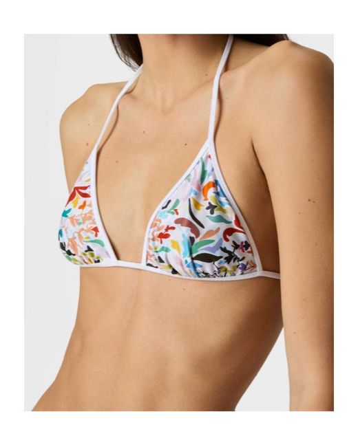 Missoni White Printed Bikini
