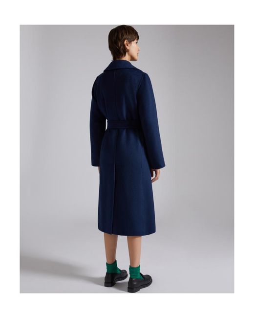 Max Mara Blue Manuela Iconic Coat