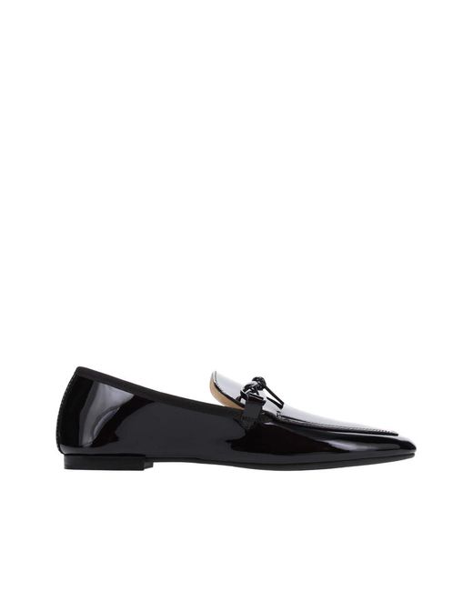 Repetto Black Bow Detail Loafers
