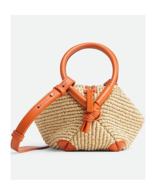 Bottega Veneta Metallic Loop Top Handle