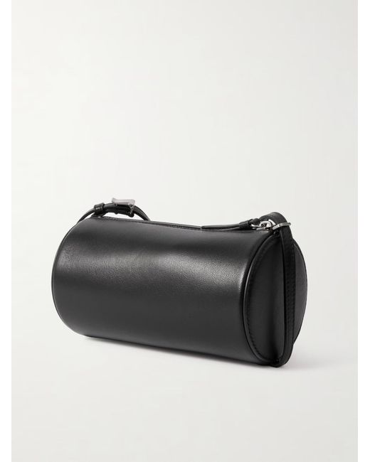 Proenza Schouler Black Silo Leather Shoulder Bag