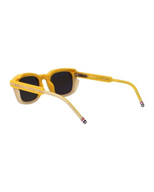 Thom Browne Blue Full-Rim Sunglasses for men