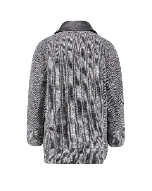 Givenchy Gray Flap Pocket Jacket