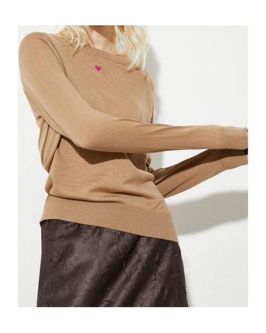 MAX&Co. Natural Pure Merino Wool Jumper