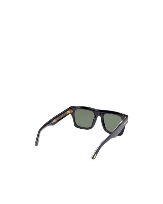 Tom Ford Gray Square-Frame Sunglasses for men