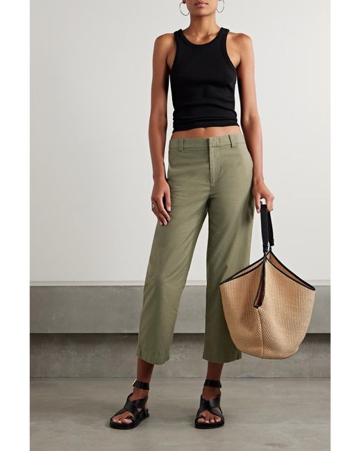 Vince Green Casual Pants With Belt Loops