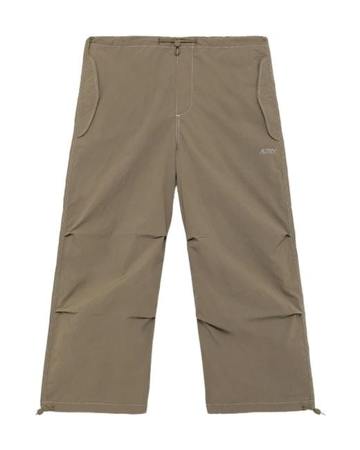 Autry Gray Straight Leg Chino Pants for men