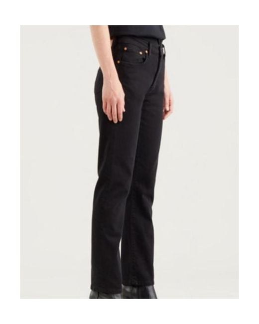 Levi's Black Belt-Loop Jeans