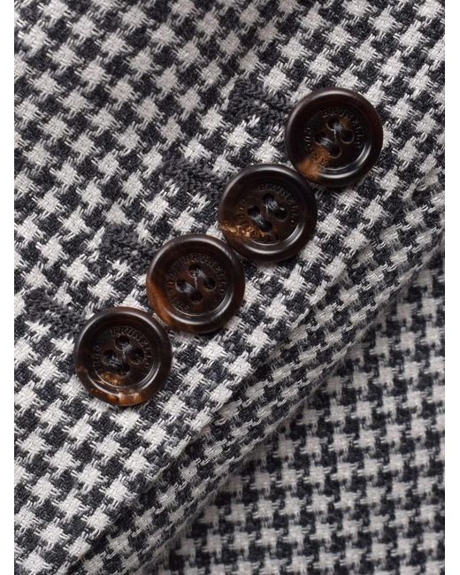 Brunello Cucinelli Gray Long-Sleeved Suit for men