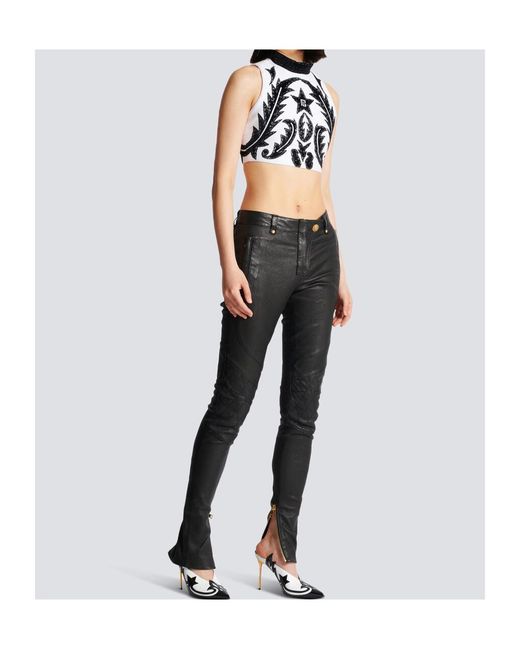 Balmain Multicolor Pb Baroque Tank Top