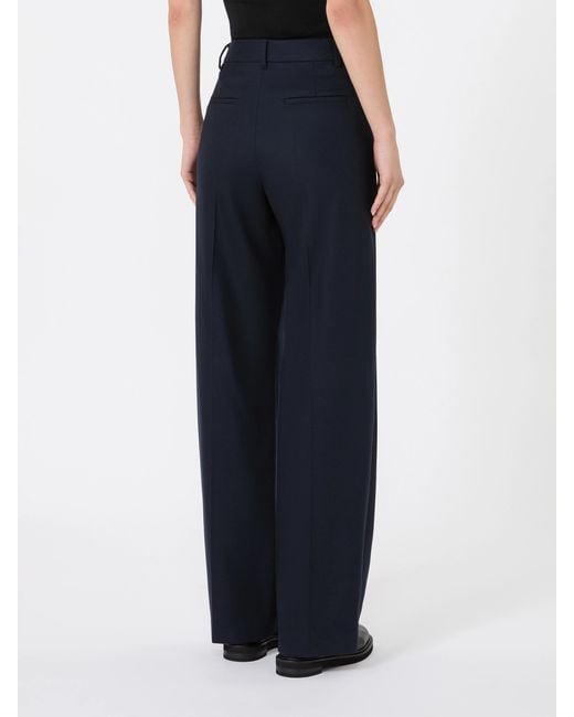 Max Mara Black Casual Pants With Belt Loops