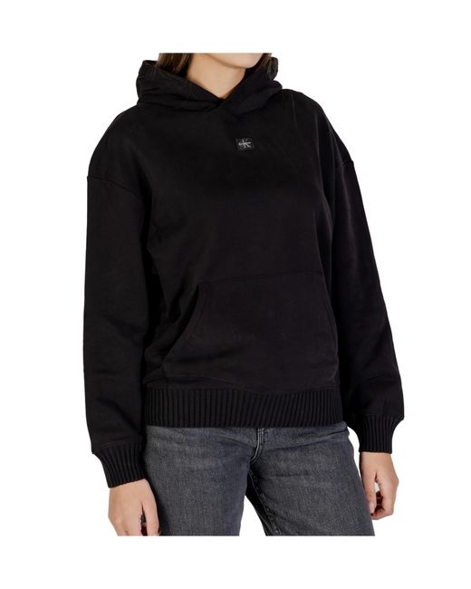 Calvin Klein Black Long-Sleeved Sweatshirt