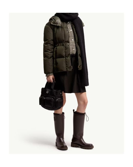 Moncler Black Caradoc Multi-Pocket Tote Bag