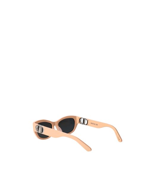 Dior Pink Eyewear 30Montaigne B5U Butterfly Frame Sunglasses