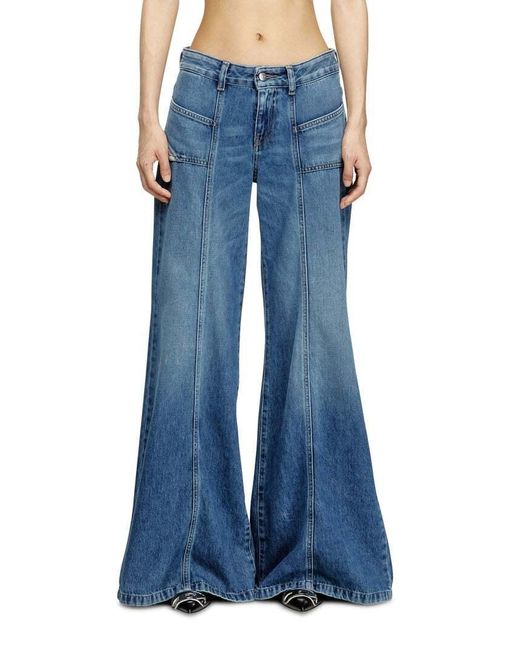 DIESEL Blue D-Akii Jeans