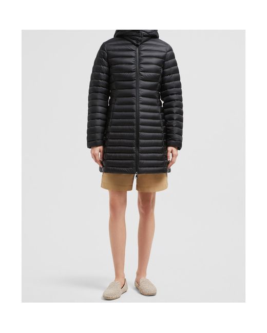 Moncler Black Igelong Hooded Long Down Jacket