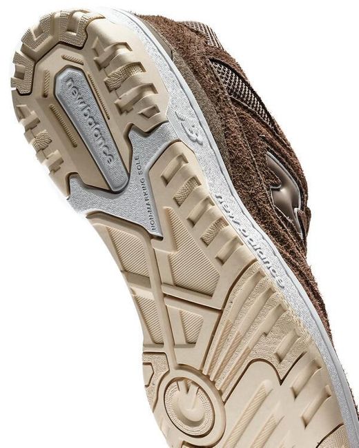 New Balance Brown 550 'Mushroom' Lace-Up Sneakers for men