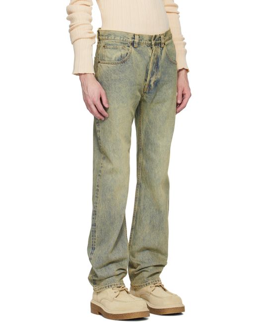 Entire studios Gray Slem Straight-Leg Jeans