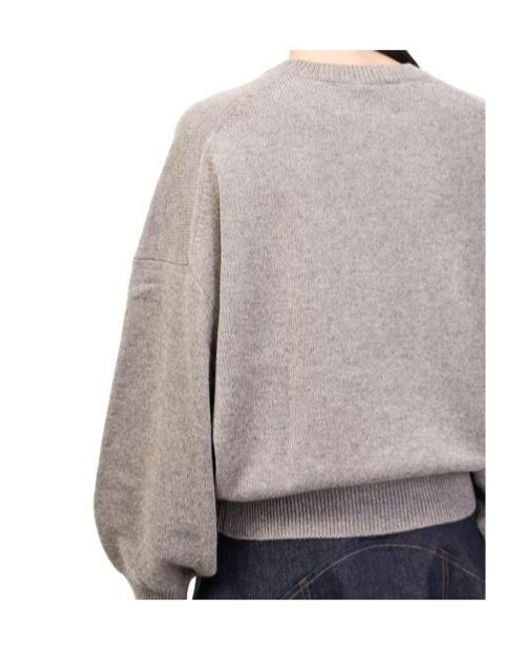Lisa Yang Gray Veira Sweater