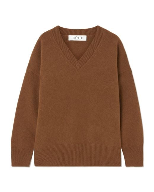 Rohe Brown Wool Blend Sweater