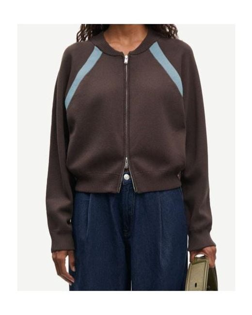 Samsøe & Samsøe Brown Savala Bomber