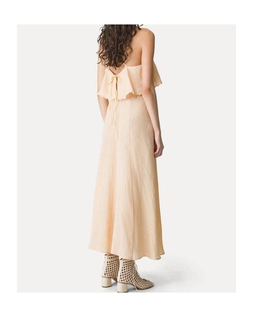 Forte_forte Pink Suspender Dress