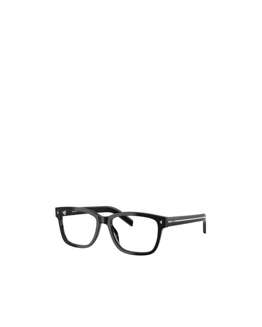 Prada White Eyewear Square Frame Glasses for men