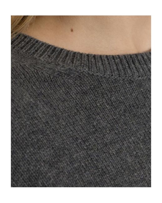 Lisa Yang Gray Veira Relaxed Knitted Sweater