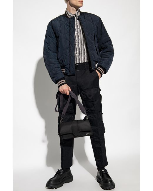 Dries Van Noten Black Multi-Pocket Casual Pants for men