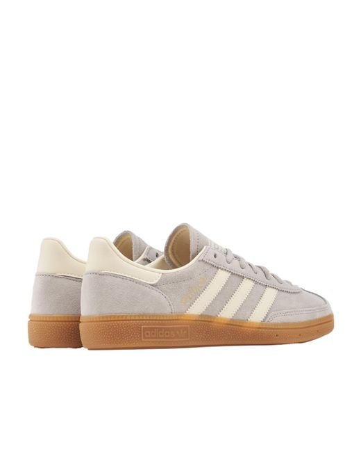 Adidas Originals White Handball Spezial Low-Top Sneakers