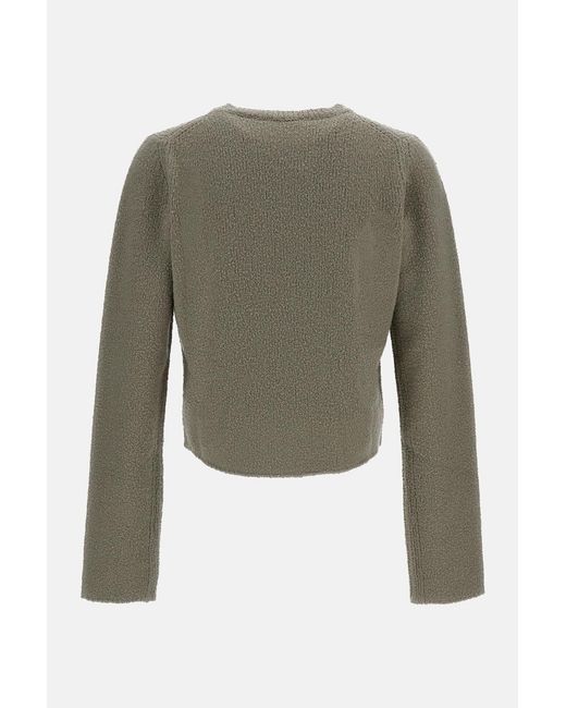Rier Green Crewneck Knitted Jumper for men