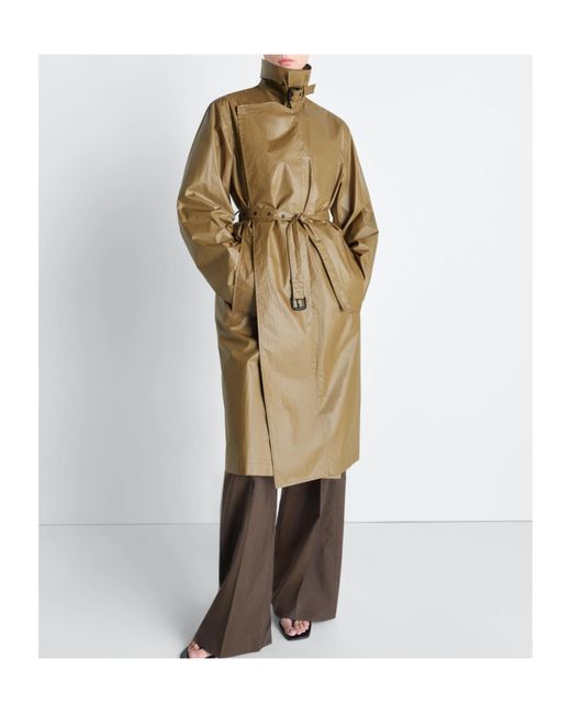 Lemaire Natural Water Repellent Belted Wrap Coat