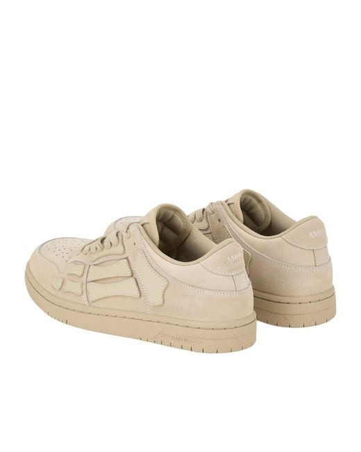 Amiri Natural Skel Top Low-Top Sneakers for men