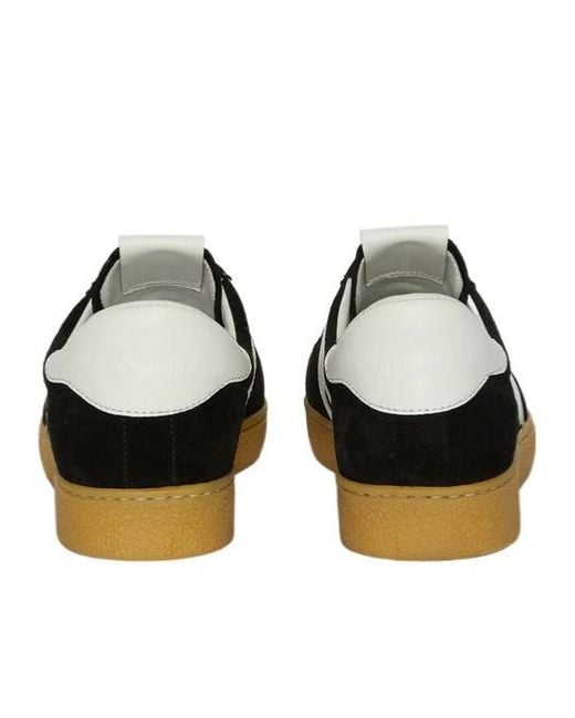 MSGM Black Themwave Retrò Trainer Sneakers for men
