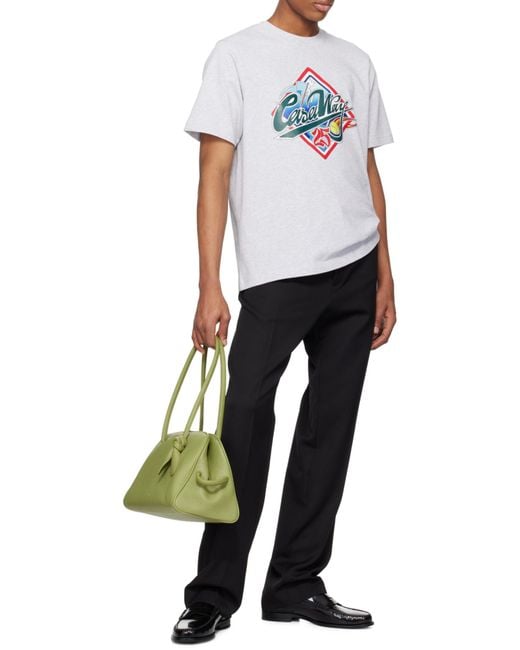Casablanca White Casa Way World Series T-Shirt for men
