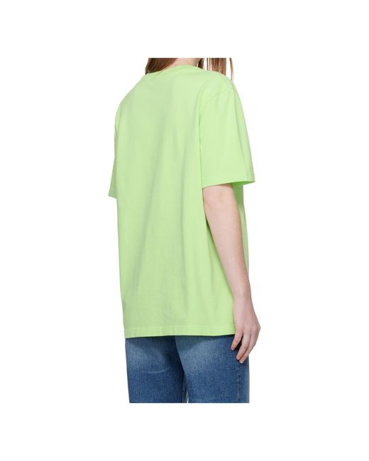 Casablanca Green Graphic T-Shirt