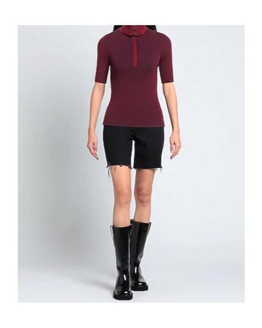 Tory Burch Purple Polo Necks