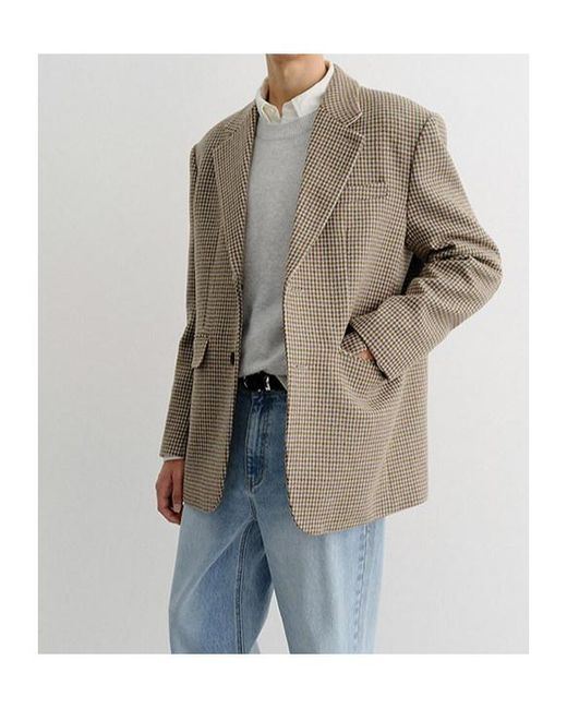 DUNST Brown Blazer for men