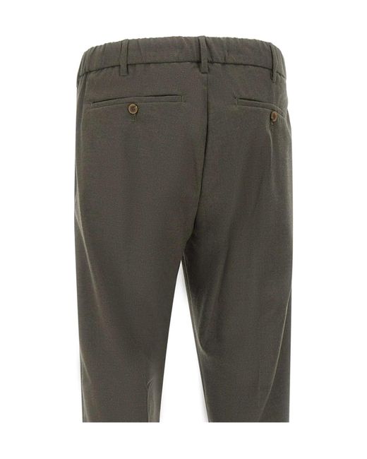 Myths Gray Apollo Drawstring Straight-Leg Pants for men